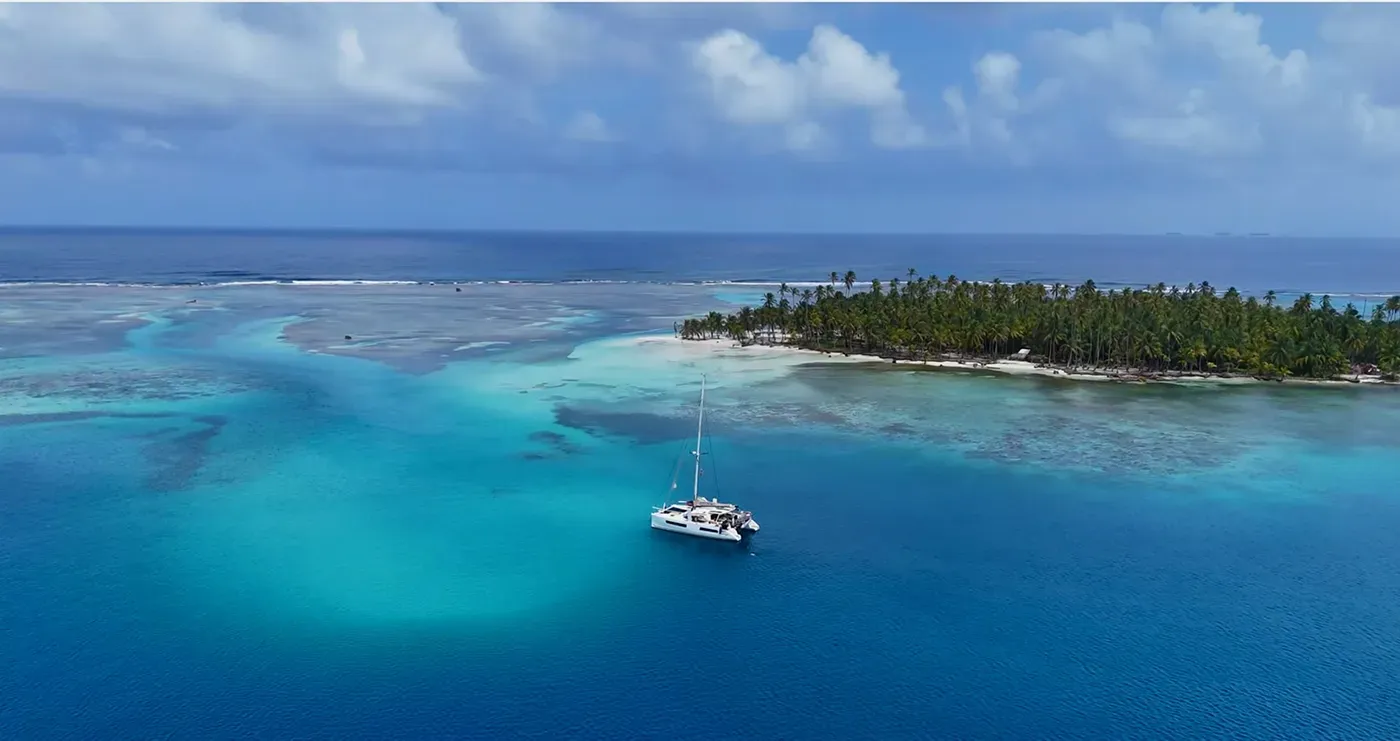 San Blas Cruise drone